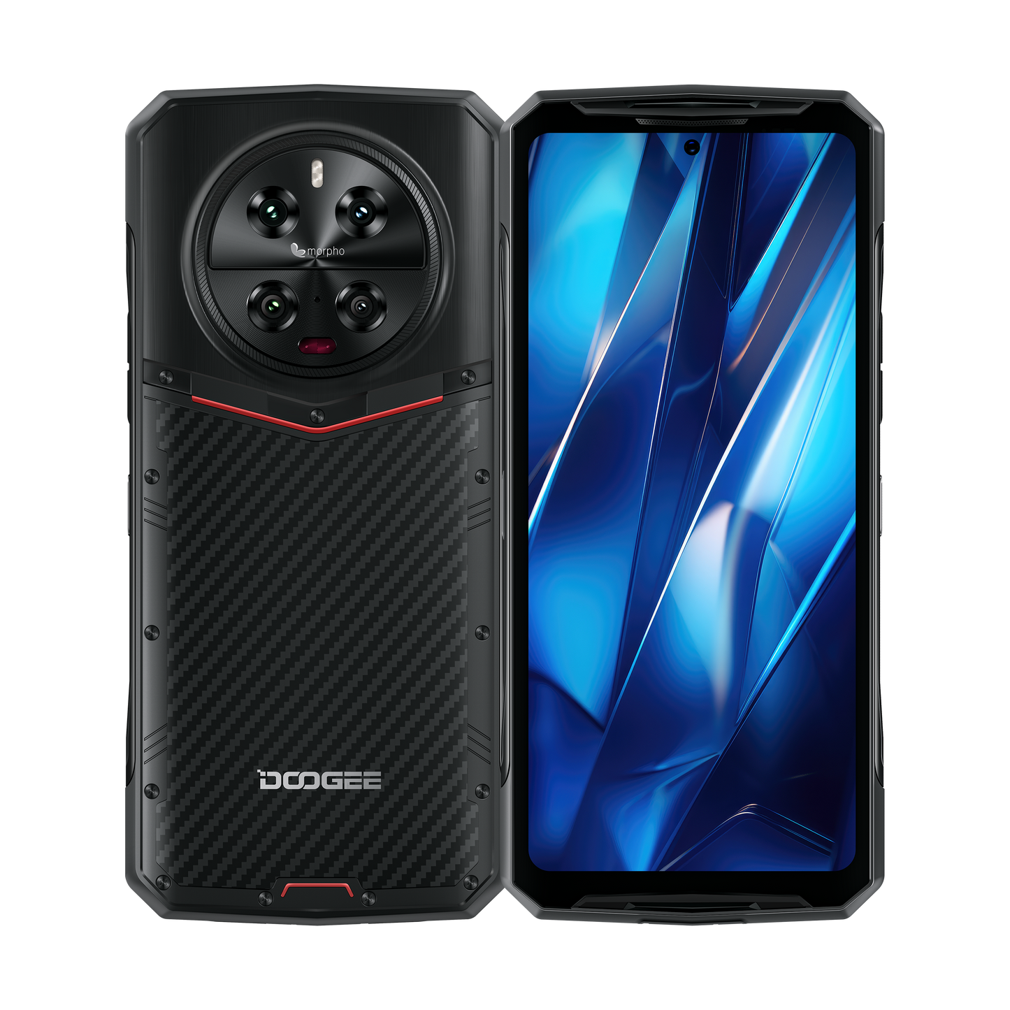 DOOGEE DK10 Rugged Phone 32GB + 512GB Morpho AI Quad camera 120W Flash Charging