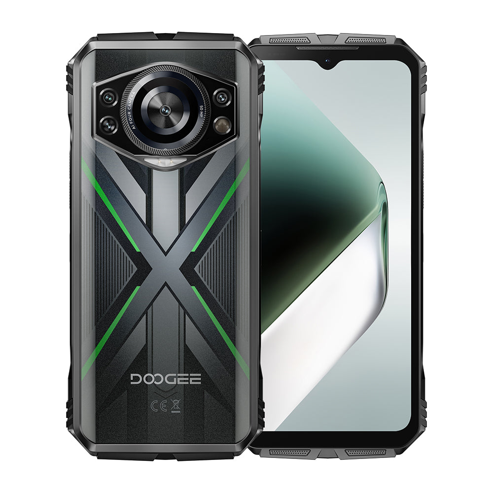 DOOGEE S cyber pro 10800mAh 32GB + 512GB Duża bateria Android 14 Wytrzymały telefon