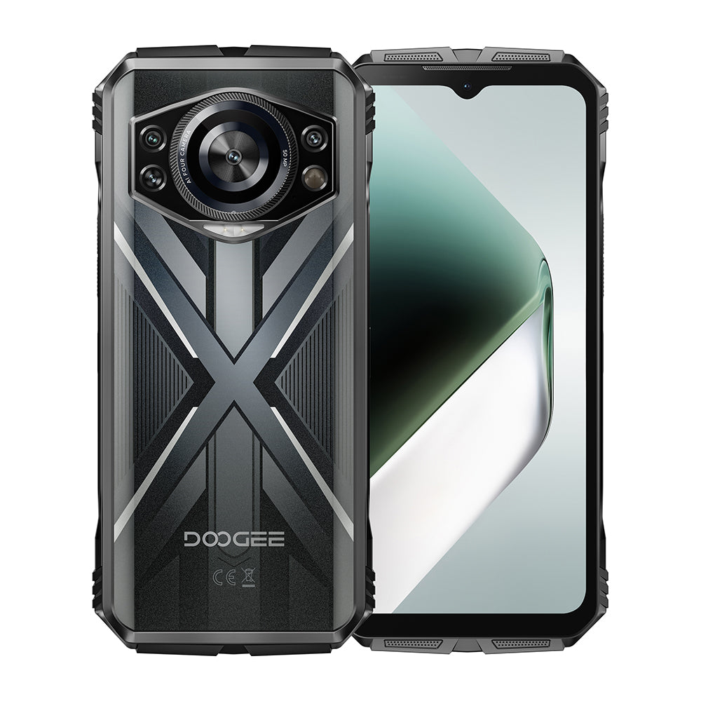 DOOGEE S cyber pro 10800mAh 32GB + 512GB Duża bateria Android 14 Wytrzymały telefon