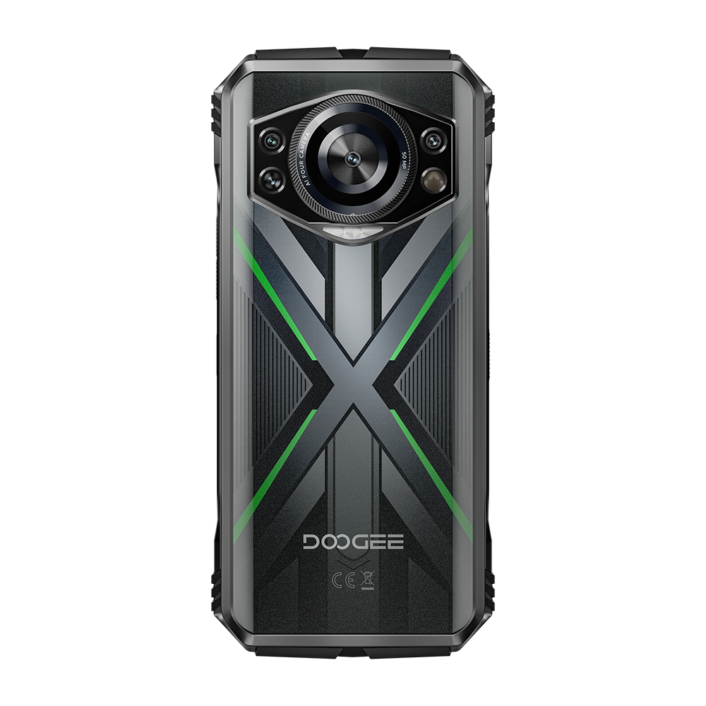 DOOGEE S cyber pro 10800mAh 32GB + 512GB Duża bateria Android 14 Wytrzymały telefon